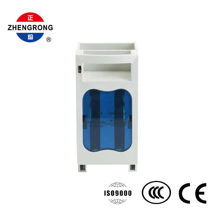 DIN-skinne Sikringsholder NH00 160A Knivbryter Sikringssokkel