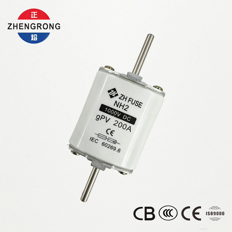 NH2 200A 1000V DC gPV Photovoltaic Fuse Link - IEC 60269.6-sertifisert