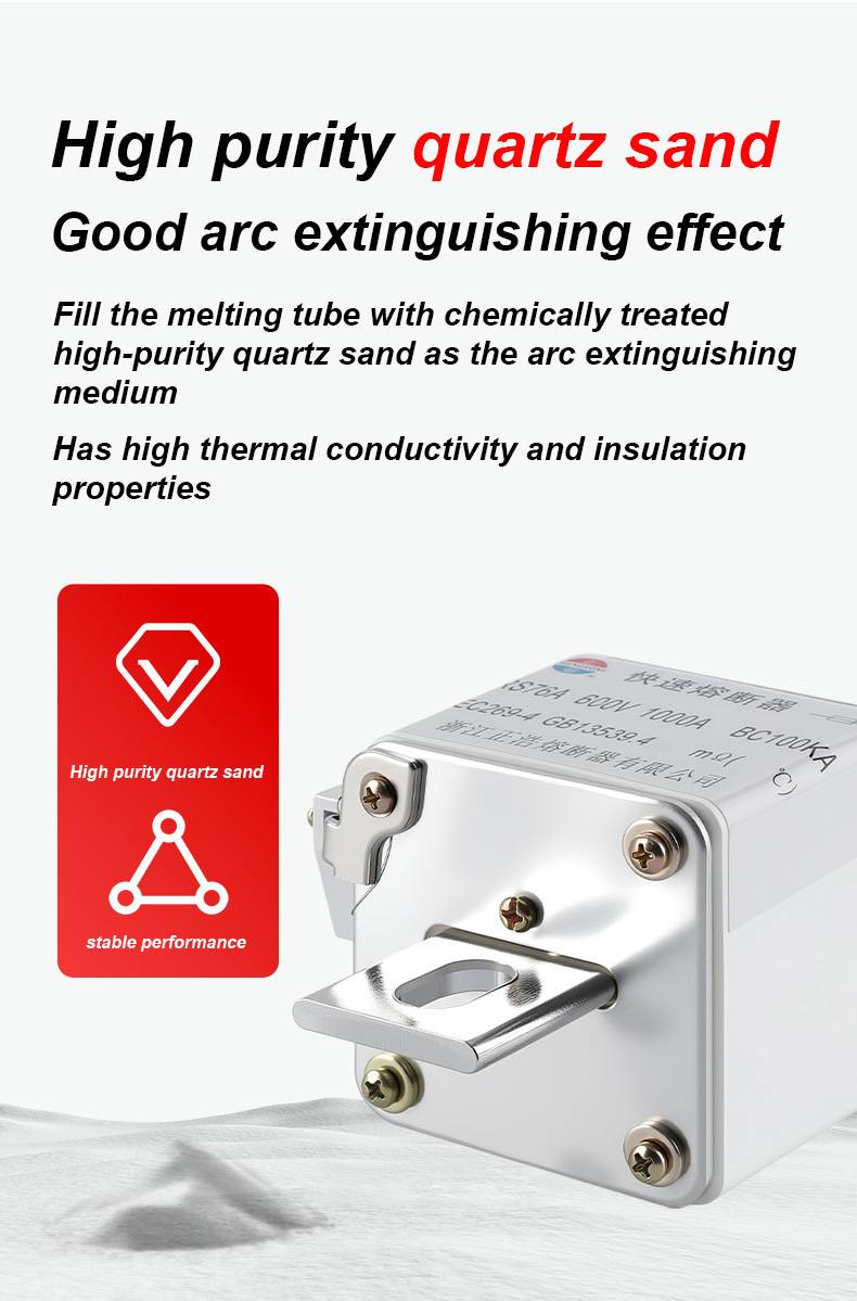 RS76A 600V 100A BC100KA Sikringskoblinger